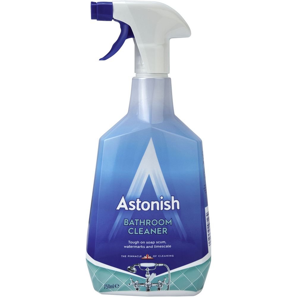 Astonish White Jasmine & Basil Bathroom Cleaner Spray, 750ml, Cruelty-free, Vegan