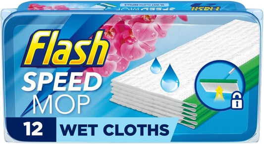 FLASH Speedmop Wet Cloth Refills 12