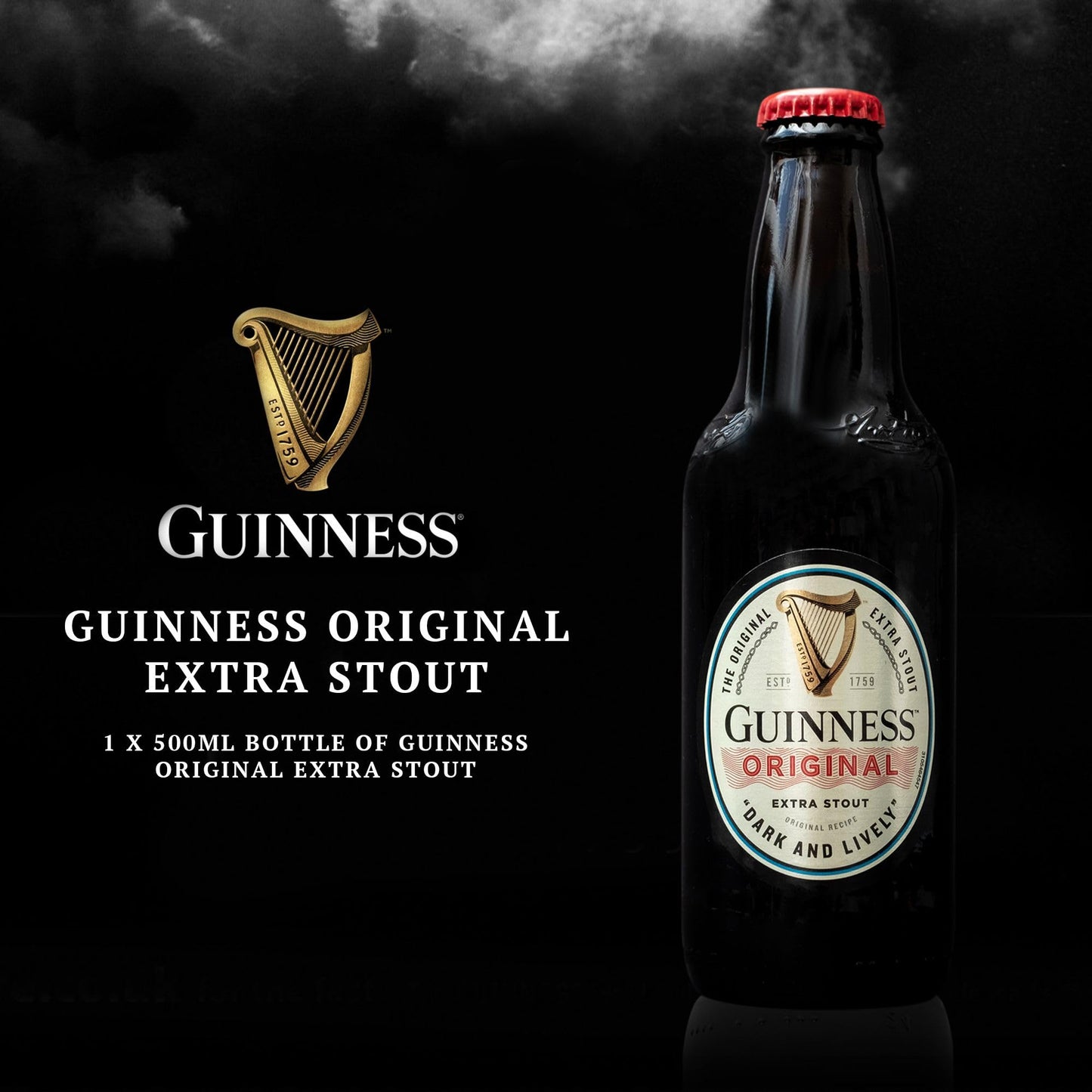 Guinness Gifts for Men, Beer Gift Set - Official Guinness 500ml and Pint Glass, Chocolate & Fudge Hampers & Gourmet Gifts - Alcohol Gift Sets for Men, Gifts for Him, Dad Birthday Gifts, Christmas