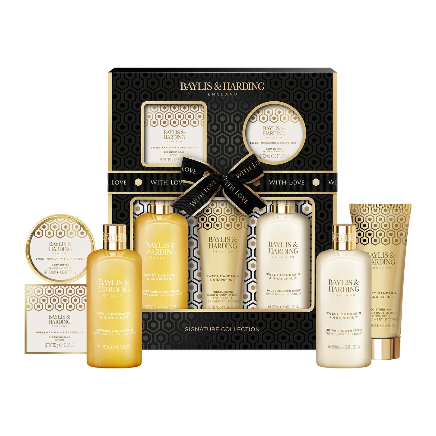 Baylis & Harding Sweet Mandarin & Grapefruit Ultimate Bathing Large Gift Set (Pack of 1) - Vegan Friendly