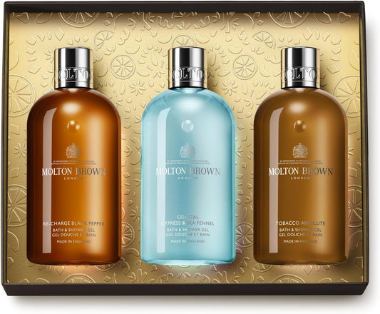 Molton Brown Woody & Aromatic Bath & Shower Gel Body Care Gift Set