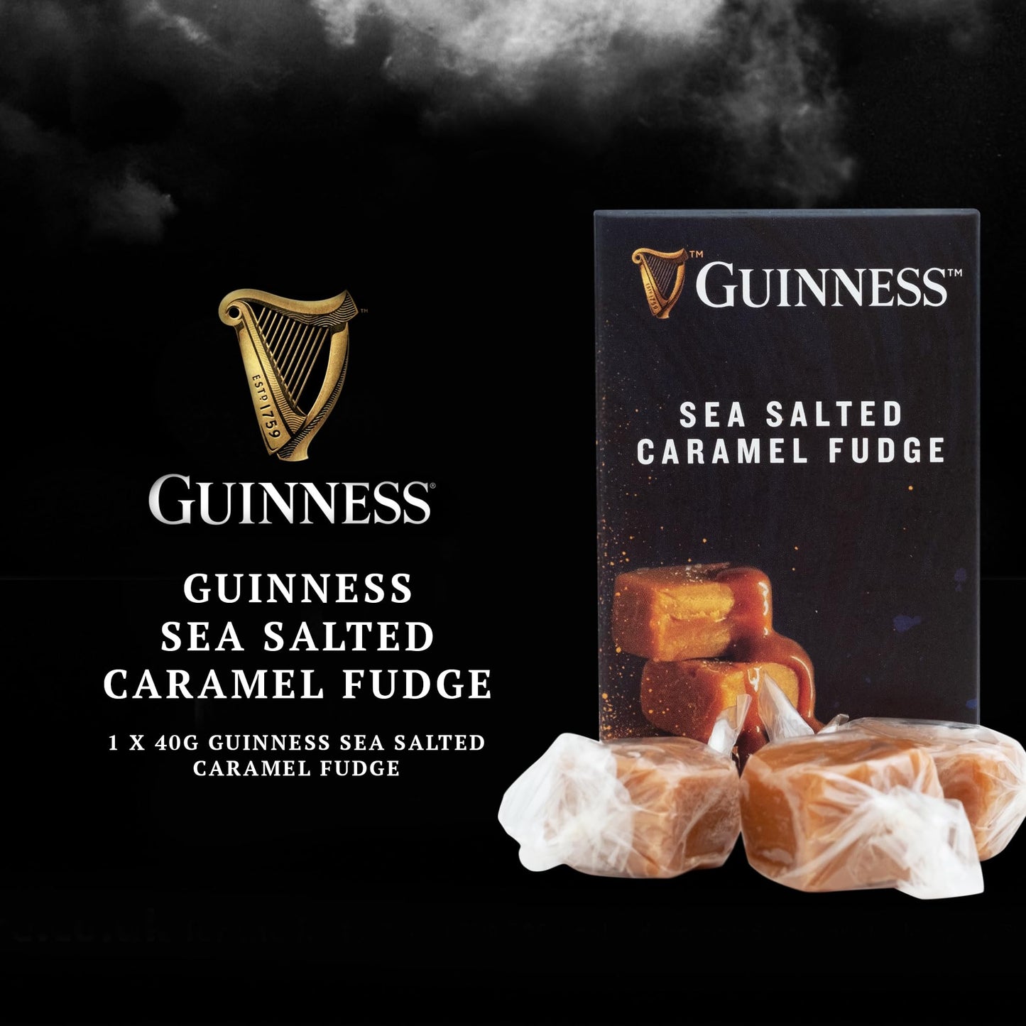 Guinness Gifts for Men, Beer Gift Set - Official Guinness 500ml and Pint Glass, Chocolate & Fudge Hampers & Gourmet Gifts - Alcohol Gift Sets for Men, Gifts for Him, Dad Birthday Gifts, Christmas