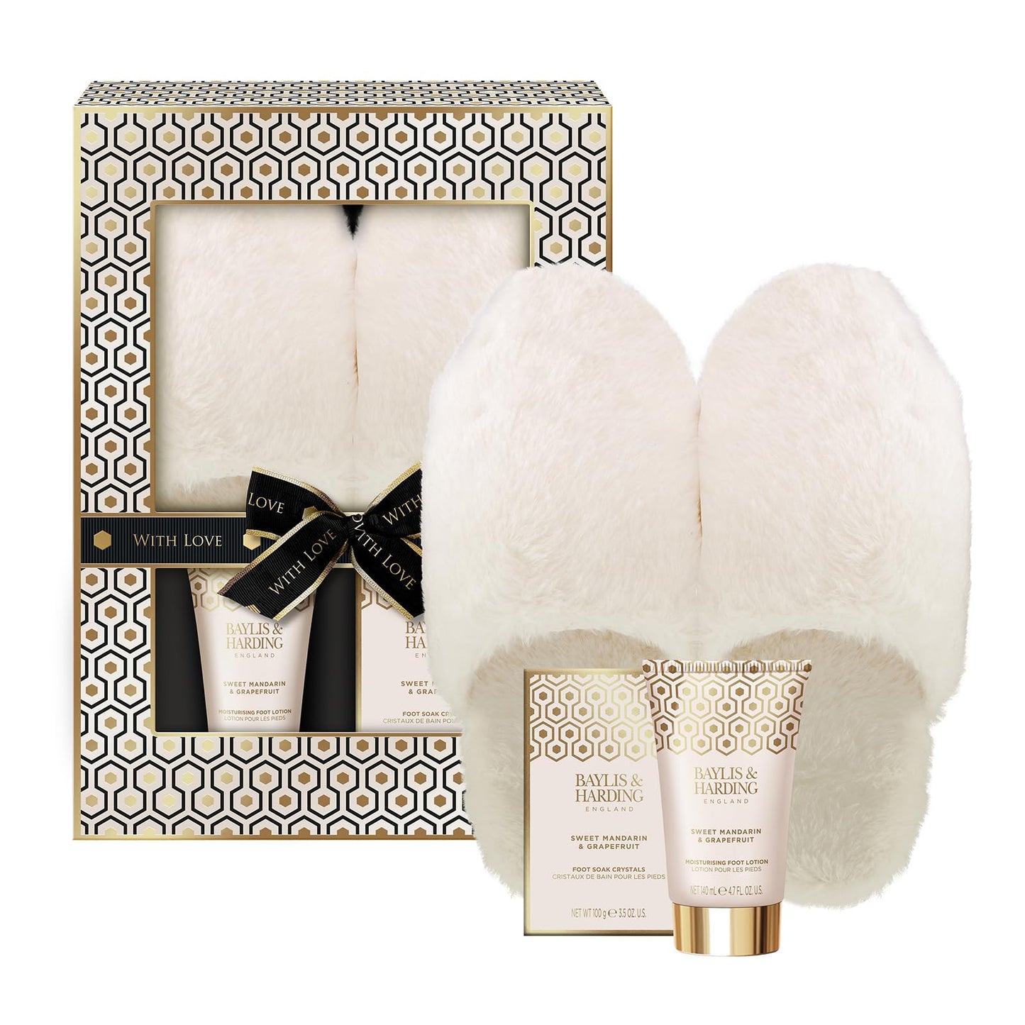 Baylis & Harding Sweet Mandarin & Grapefruit Ultimate Bathing Large Gift Set (Pack of 1) - Vegan Friendly